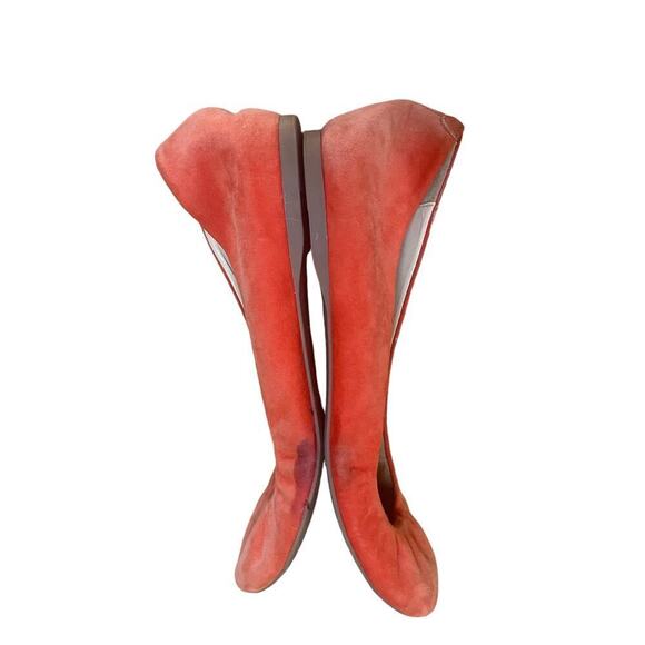 J. CREW Anya/CeCe Suede Ballet Flat Bundle in Orange and Blue - Women's Size 7 - Picture 5 of 16